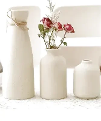 Minimalist Ceramic Vase Set