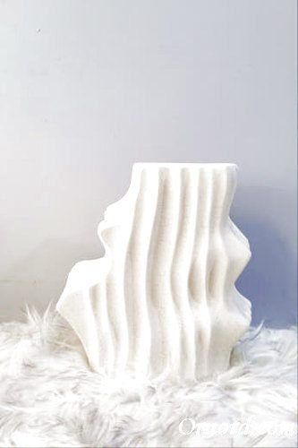 Modern Ceramic Wave Sculpture F433