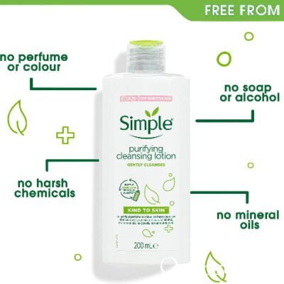 Simple Kind to Skin Purifying Cleansing Lotion (200ml)