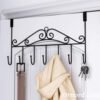 Over The Door Coat Rack with 7 Hooks- Bs765
