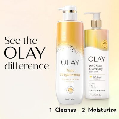 Olay Dark Spot Correcting Body Lotion with AHA, Vitamin C & Niacinamide (17 fl oz / 502 mL)