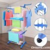 Premium Multi-Tier Clothes Drying Rack with Wheels – Best Quality
