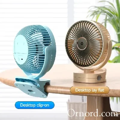 Multi-Functional Clip & Standing Desk Cooling Fan