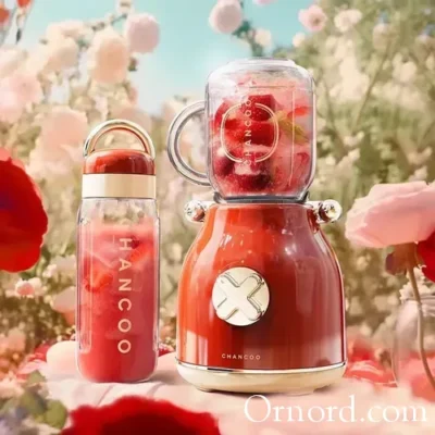 The Chanco Portable Blender: Vintage Style meets Modern Hydration -Tw765