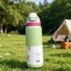 24 Hours Cold Straw & Chug Spout Sports Bottle -Tm654