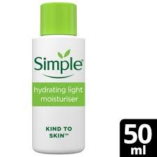 Simple Kind to Skin Hydrating Light Moisturiser (50ml Mini)
