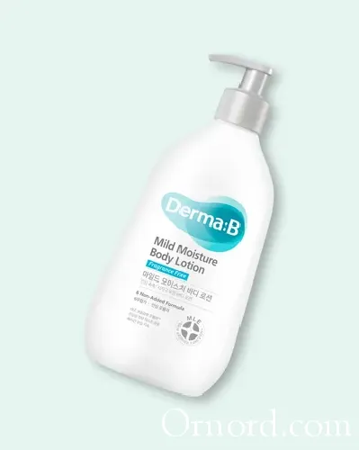 Derma:B Mild Moisture Body Lotion – Fragrance Free (400 ml)