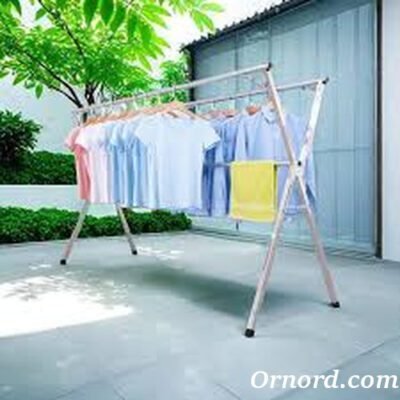 Large Foldable X-Frame Clothes Drying Hanger Oy654