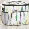 Eco-Chic Insulated Lunch Bag with Side Pocket -Liz543