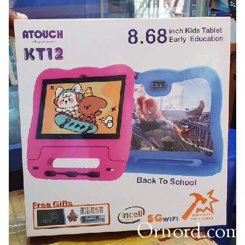 Atouch KT12 8.68-Inch Kids Tablet (WiFi Only Edition No Sim Card Plate) - Twr9