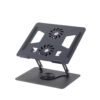 360° Rotating Aluminum Laptop Cooling Stand with Dual Silent Fans -ME8766