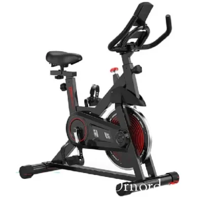 Indoor Cycling Exercise Spin Bike with Fully Adjustable Seat & Flywheel